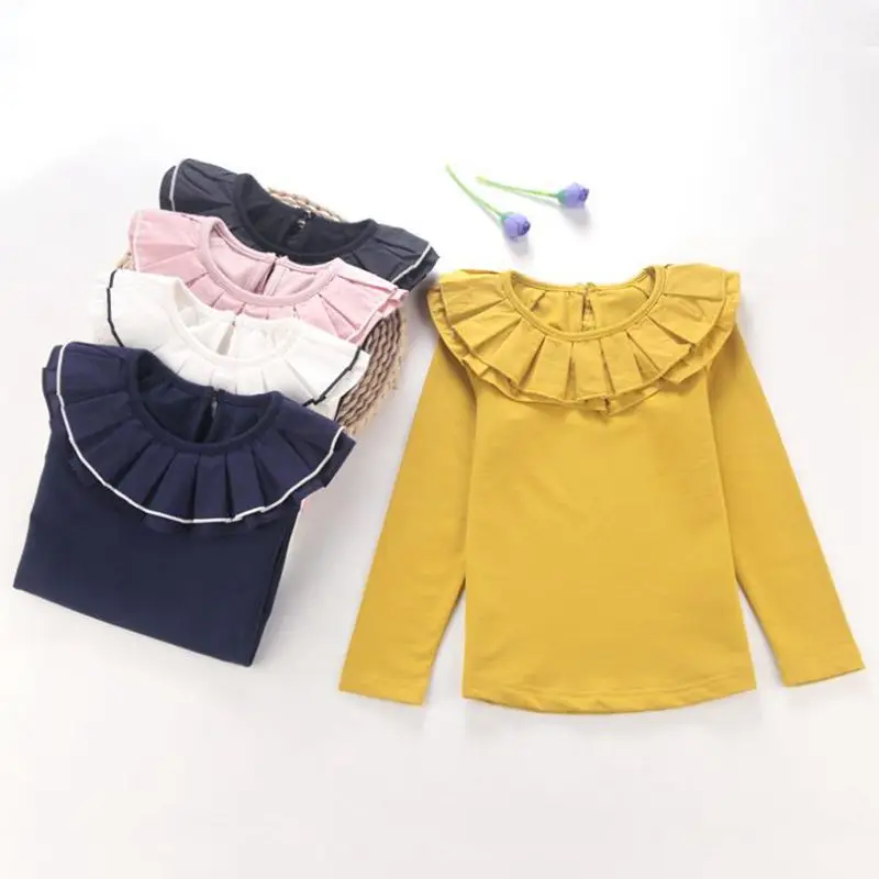 2-10 Yrs 2017 Fall Winter Cotton White Long Sleeve Shirt for Children Baby Girls Tops And Blouses School Girl Blouse Kids JW2648
2-10 Yrs 2017 Fall Winter Cotton White Long Sleeve Shirt for Children Baby Girls Tops And Blouses School Girl Blouse Kids JW2648