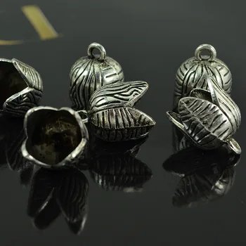 SEA MEW 20 PCS 17mm*12.5mm Metal Alloy Antique Silver Color Flowers Bead Cap End Beads Pendant For Jewelry Making
SEA MEW 20 PCS 17mm*12.5mm Metal Alloy Antique Silver Color Flowers Bead Cap End Beads Pendant For Jewelry Making