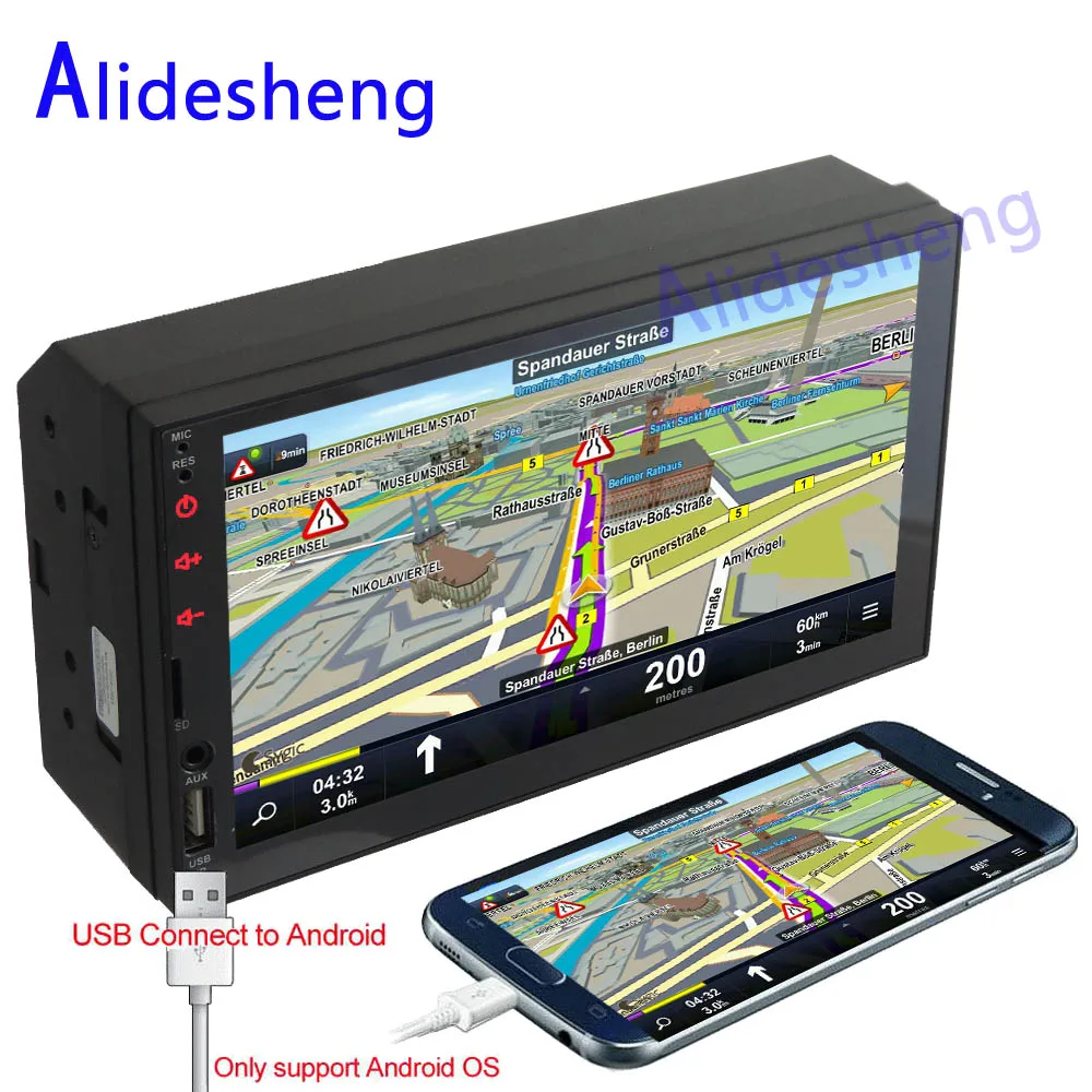 Universal 2 din 7" HD Autoradio Multimedia player Stereo car radio audio video player For Android phone image connection
Universal 2 din 7" HD Autoradio Multimedia player Stereo car radio audio video player For Android phone image connection