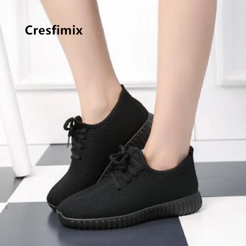 Кроссовки Cresfimix женские легкие, модная удобная дышащая обувь, мягкая удобная черная сетчатая обувь
Кроссовки Cresfimix женские легкие, модная удобная дышащая обувь, мягкая удобная черная сетчатая обувь