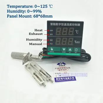 Digital PID Intelligent Oven/Switchgear Temperature and Humidity Controller with Sensor
Digital PID Intelligent Oven/Switchgear Temperature and Humidity Controller with Sensor