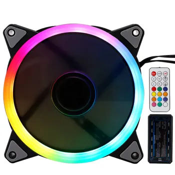 7 Colors LED Aurora Light Silent Cooling Fan 120mm Desktop PC Computer Cooler Fan
7 Colors LED Aurora Light Silent Cooling Fan 120mm Desktop PC Computer Cooler Fan