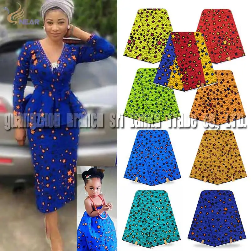 Hot ankara african wax print fabric real Batik dutch wax stars pattern fabric 6yards veritable wax Batik for dress H22
Hot ankara african wax print fabric real Batik dutch wax stars pattern fabric 6yards veritable wax Batik for dress H22