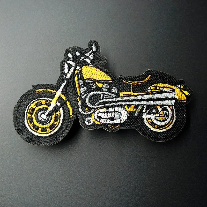 Yellow Motorcycle Size:10x5.5cm DIY Cloth Patch Badges Embroidered Applique Sewing Clothes Stickers Apparel Accessories Patches
Yellow Motorcycle Size:10x5.5cm DIY Cloth Patch Badges Embroidered Applique Sewing Clothes Stickers Apparel Accessories Patches