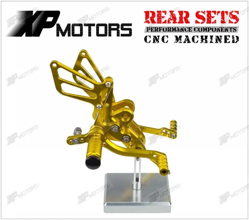 Racing Adjustable Rearset Footrest Rear Sets For Suzuki Hayabusa GSX1300R 1998 1999 2000 2001 2002 2003 2004 2005 2006 2007 Gold
Racing Adjustable Rearset Footrest Rear Sets For Suzuki Hayabusa GSX1300R 1998 1999 2000 2001 2002 2003 2004 2005 2006 2007 Gold