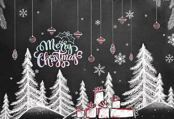 Merry Christmas Tree Gift Decorations Black background Vinyl cloth High quality Computer print party backdrops
Merry Christmas Tree Gift Decorations Black background Vinyl cloth High quality Computer print party backdrops