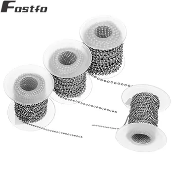 10yards/roll 1.5/2/2.4/3mm Beaded Ball Chain Bulk Stainless Steel Necklace Chains For Women Diy Chain Necklace Jewelry Making
10yards/roll 1.5/2/2.4/3mm Beaded Ball Chain Bulk Stainless Steel Necklace Chains For Women Diy Chain Necklace Jewelry Making