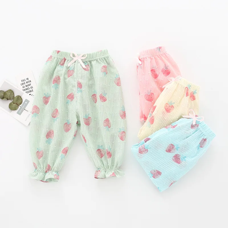 New Solid Strawberry Print Leggings Toddler Girls Cotton Summer Kids Clothing Calf-Length Cartoon Straight Mosquito-Proof Pants
New Solid Strawberry Print Leggings Toddler Girls Cotton Summer Kids Clothing Calf-Length Cartoon Straight Mosquito-Proof Pants