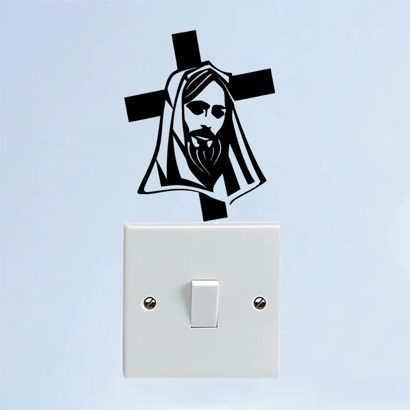 Christianity Jesus Fashion Bedroom Decor Wall Stickers Light Switch Decals Vinyl 5WS1239
Christianity Jesus Fashion Bedroom Decor Wall Stickers Light Switch Decals Vinyl 5WS1239