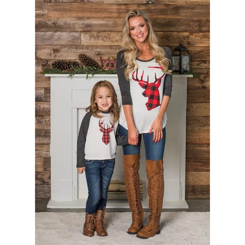 christmas family shirt mommy and me clothes girls tops womens boutique print casual clothing mother & daughter t-shirts
christmas family shirt mommy and me clothes girls tops womens boutique print casual clothing mother & daughter t-shirts