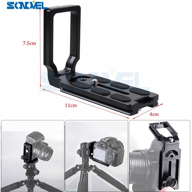 Quick Release L Plate Bracket Grip For Canon EOS 1300D 1200D 1100D 800D 760D 750D 700D 650D 600D 80D 70D 77D 60D 7D 5Ds
Quick Release L Plate Bracket Grip For Canon EOS 1300D 1200D 1100D 800D 760D 750D 700D 650D 600D 80D 70D 77D 60D 7D 5Ds