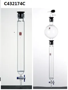 C432174C: Chromatography column, with internal thread and coarse fritted disc, Column O.D.:17mm, Effective Length:457mm
C432174C: Chromatography column, with internal thread and coarse fritted disc, Column O.D.:17mm, Effective Length:457mm