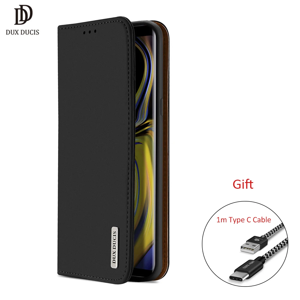 DUX DUCIS Genuine Real Leather Case For Samsung Galaxy Note 9 Coque Flip Wallet Phone Case for Galaxy Note 9 Note9 Cover Etui
DUX DUCIS Genuine Real Leather Case For Samsung Galaxy Note 9 Coque Flip Wallet Phone Case for Galaxy Note 9 Note9 Cover Etui