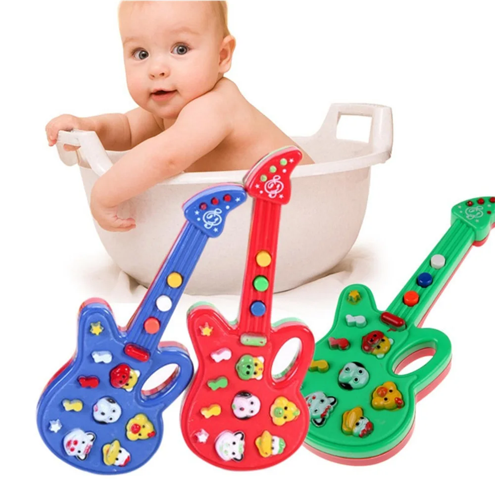 1 Pcs New Arrival Child Baby Kids Music Sound Toy Electronic Fashion Guitar Rhyme Educational Toys
1 Pcs New Arrival Child Baby Kids Music Sound Toy Electronic Fashion Guitar Rhyme Educational Toys
