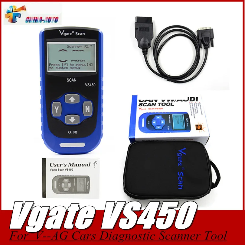 Best Price Vgate VS450 Code Reader Com Reset Airbag ABS For VS 450 V--AG Cars OBD2 Scanner Automotive Diagnostic Scanner Tool
Best Price Vgate VS450 Code Reader Com Reset Airbag ABS For VS 450 V--AG Cars OBD2 Scanner Automotive Diagnostic Scanner Tool