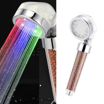 Negative Ion Shower Nozzle Filter Shower Head High Pressure Shower Head Water Saving Rainfall Sprayer with 7 Colors Light
Negative Ion Shower Nozzle Filter Shower Head High Pressure Shower Head Water Saving Rainfall Sprayer with 7 Colors Light