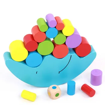 Baby Toys Moon Balancing Game Educational Building Blocks Wooden Toy Geometric Blocks Children Birthday Gift
Baby Toys Moon Balancing Game Educational Building Blocks Wooden Toy Geometric Blocks Children Birthday Gift