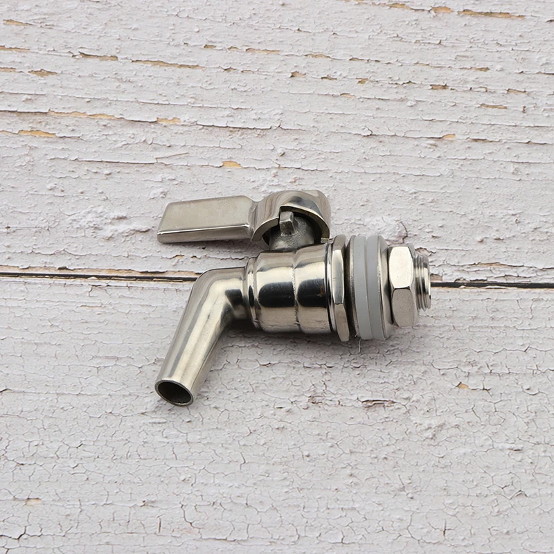 Stainless Steel 3/8'' Faucet Tap for Home Brew Barrel Fermenter Wine Beer Beverage Juice Dispenser Spigot Drink Fridge Kegs
Stainless Steel 3/8'' Faucet Tap for Home Brew Barrel Fermenter Wine Beer Beverage Juice Dispenser Spigot Drink Fridge Kegs