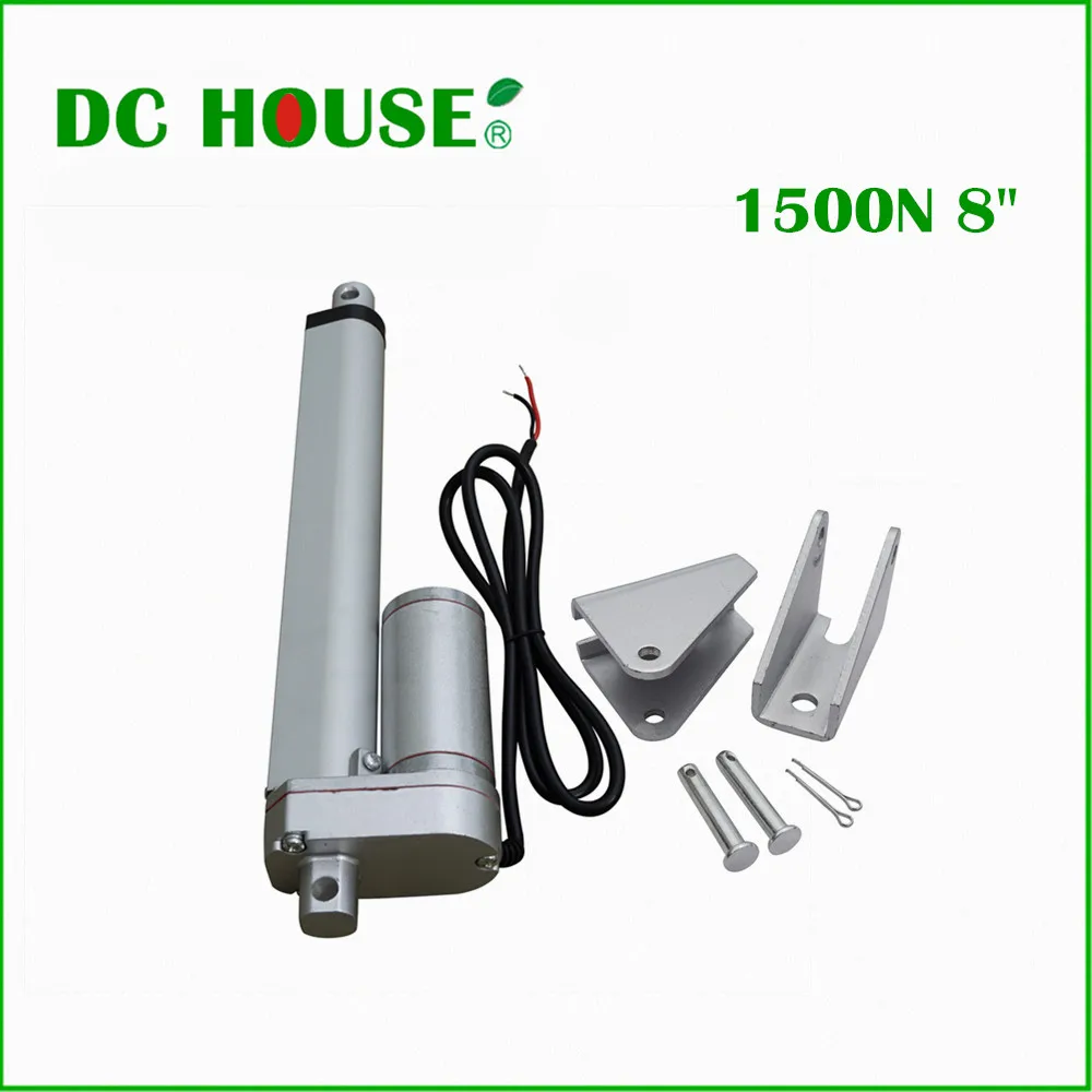 200mm stroke DC 12V 5.7mm/s speed multi- function linear actuator, 150KG load mini electric linear actuator
200mm stroke DC 12V 5.7mm/s speed multi- function linear actuator, 150KG load mini electric linear actuator