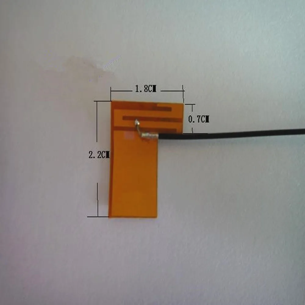 2.4G FPC soft antenna WIFI built-in antenna FPC yellow film antenna 2.4G built-in antenna IPEX interface
2.4G FPC soft antenna WIFI built-in antenna FPC yellow film antenna 2.4G built-in antenna IPEX interface
