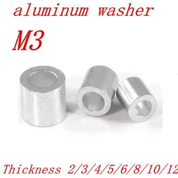 20pcs M3 3mm Aluminum flat washer aluminum Bushing gasket Spacer CNC sleeve Non-threaded standoffs For RC Model Parts
20pcs M3 3mm Aluminum flat washer aluminum Bushing gasket Spacer CNC sleeve Non-threaded standoffs For RC Model Parts