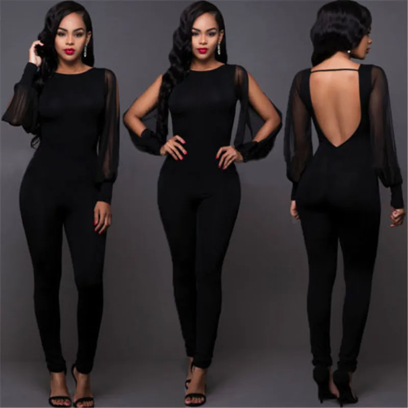 NEW Women Ladies Club wear Summer Play suit Body con Party Jumpsuit Romper Trousers Fashion Black Backless Chiffon Jumpsuits
NEW Women Ladies Club wear Summer Play suit Body con Party Jumpsuit Romper Trousers Fashion Black Backless Chiffon Jumpsuits