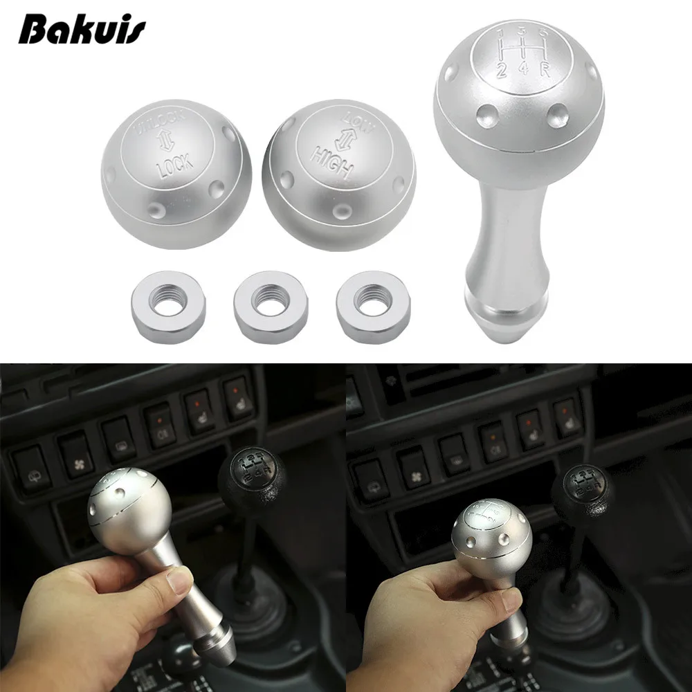 For lada niva Car Auto Part Silver Aluminum Alloy Car Gear Shift Head Trim For LADA NIVA Accessories
For lada niva Car Auto Part Silver Aluminum Alloy Car Gear Shift Head Trim For LADA NIVA Accessories