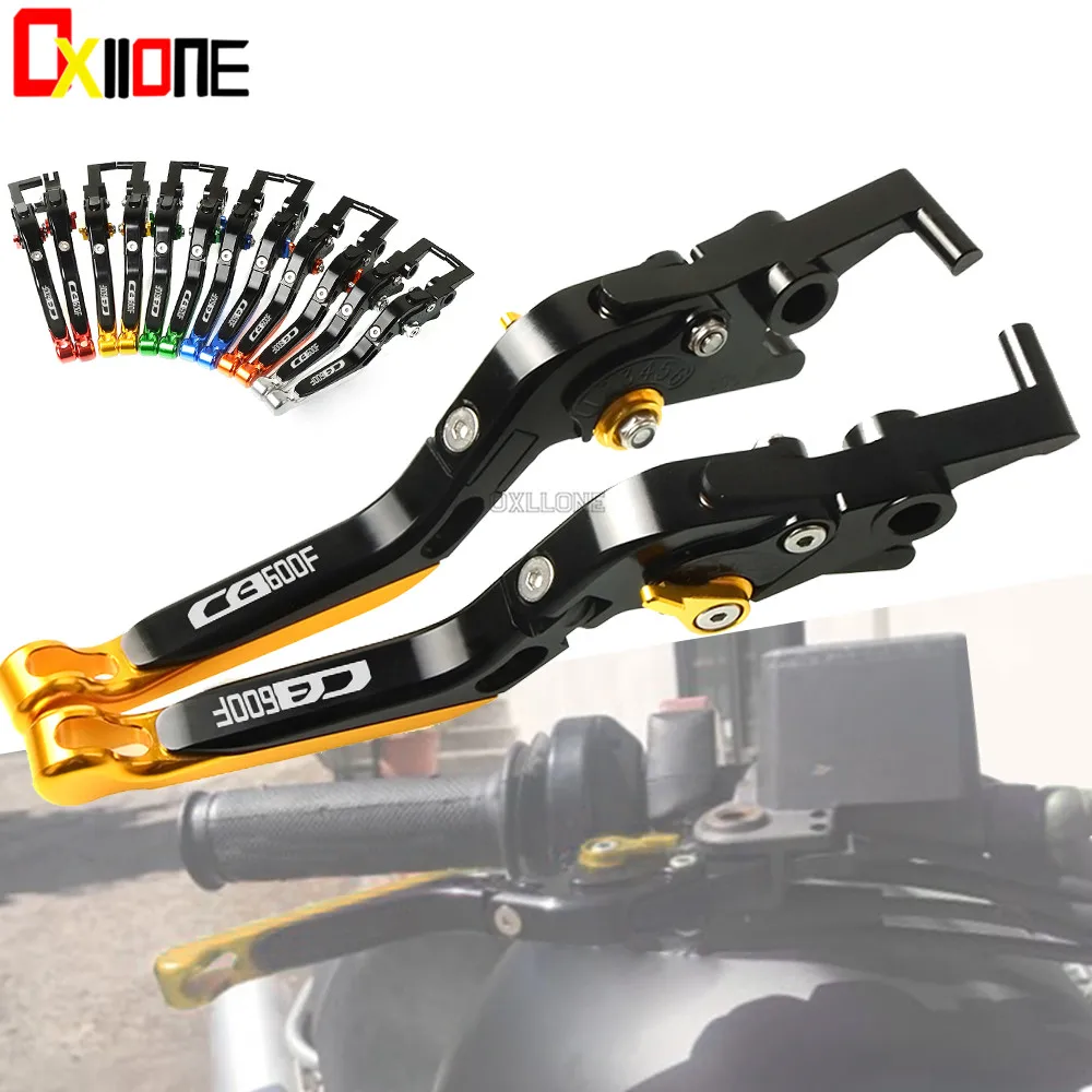 CNC Folding&Extending Motorcycle Adjustable Brake Clutch Levers Set For Honda CB600F CB 600F 2007 2008 2009 2010 2011 2012 2013
CNC Folding&Extending Motorcycle Adjustable Brake Clutch Levers Set For Honda CB600F CB 600F 2007 2008 2009 2010 2011 2012 2013