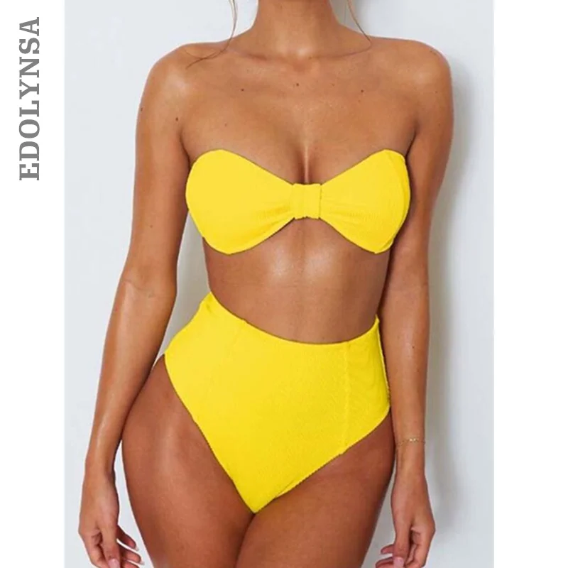2019 Sexy Strapless Bikini Set Swimwear Women Swimsuit Push Up Bathing Suit Bikinis Women Bandeau Beach Wear Maillot De Bain B71
2019 Sexy Strapless Bikini Set Swimwear Women Swimsuit Push Up Bathing Suit Bikinis Women Bandeau Beach Wear Maillot De Bain B71