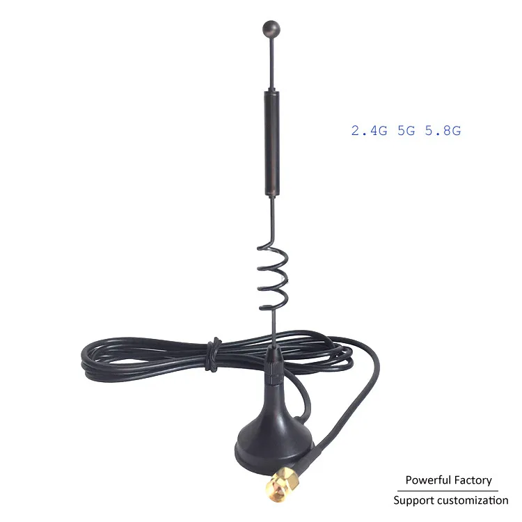 Mini Dual Band Antenna High Gain 8dBi 2.4ghz and 5.8ghz 5ghz omni antenna with SMA male 1pcs
Mini Dual Band Antenna High Gain 8dBi 2.4ghz and 5.8ghz 5ghz omni antenna with SMA male 1pcs