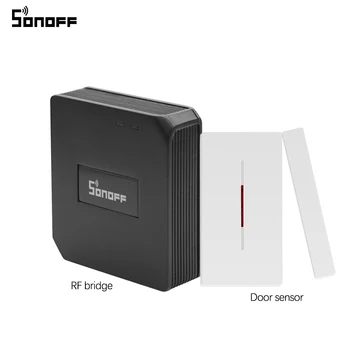 Sonoff RF Bridge Wifi Wireless Signal Converter 433Mhz Door/Window Alarm Sensor smart Home Automation work with Alexa Ewelink
Sonoff RF Bridge Wifi Wireless Signal Converter 433Mhz Door/Window Alarm Sensor smart Home Automation work with Alexa Ewelink