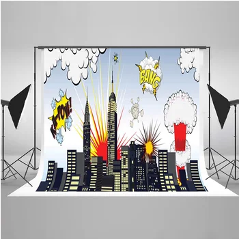 Superhero theme Modern birthday background photo studio photography backdrop camera fotografica
Superhero theme Modern birthday background photo studio photography backdrop camera fotografica