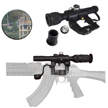 FIRECULB Tactical Dragunov Red Illuminated 4x24 SVD First Focal Plane FFP Rangefinding Reticle Rifle Scope with QD mount
FIRECULB Tactical Dragunov Red Illuminated 4x24 SVD First Focal Plane FFP Rangefinding Reticle Rifle Scope with QD mount