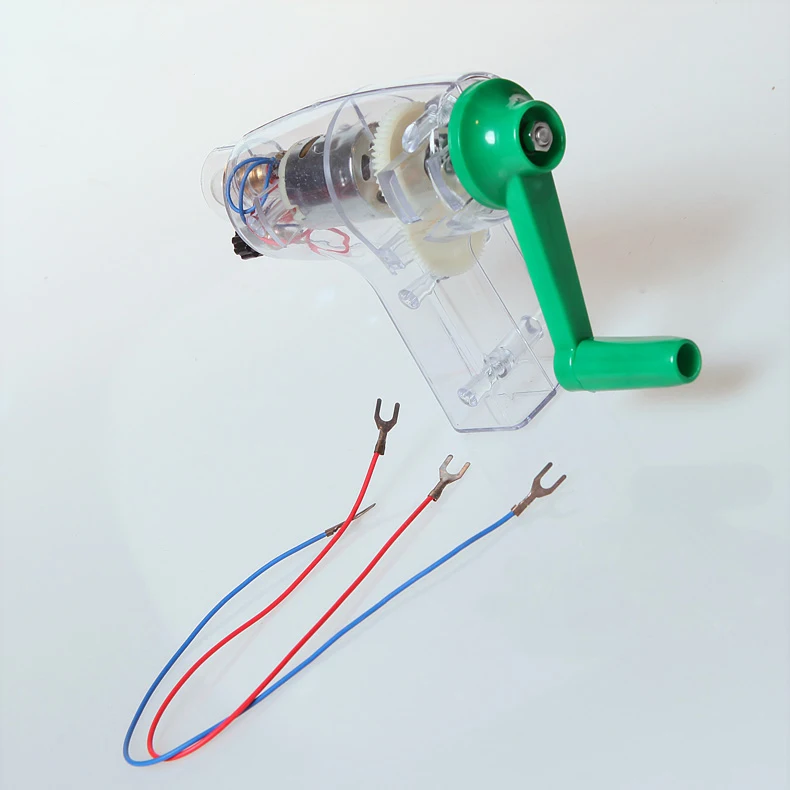 Hand Crank Generator DIY LED electric experiment Physical Science Experiments Popular Science Toys for student
Hand Crank Generator DIY LED electric experiment Physical Science Experiments Popular Science Toys for student