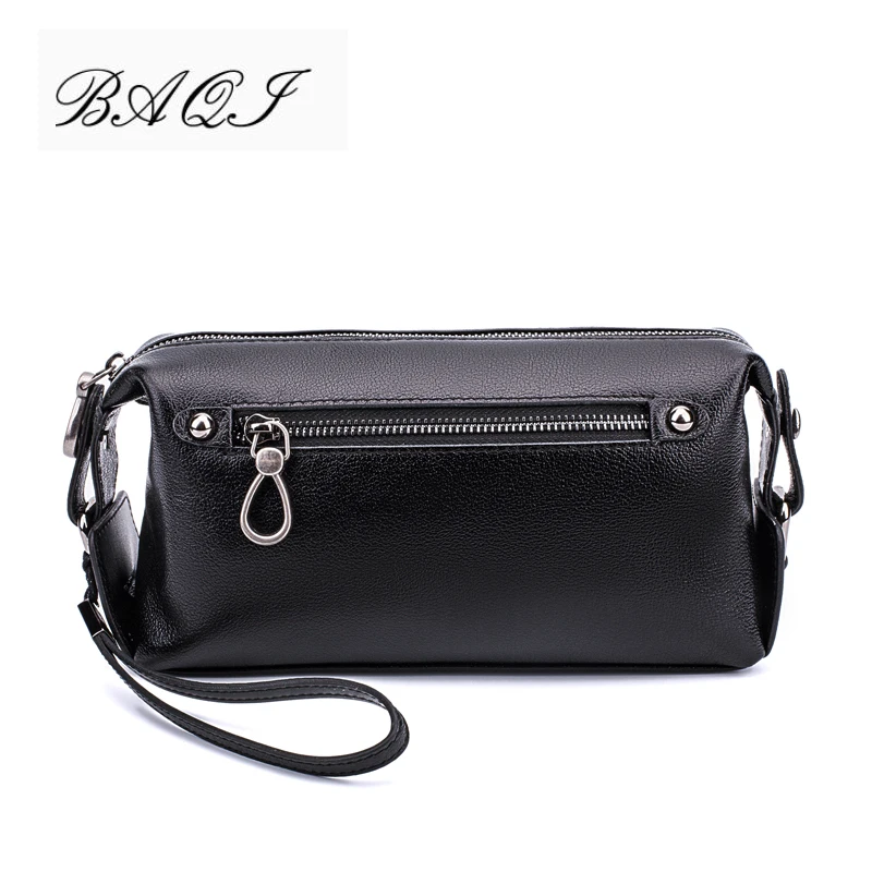BAQI Brand Men Wallets Clutch Genuine Leather Soft Sheepskin Men Handbags 2019 Fashion Men Casual Bag Designer Ipad Phone Bag
BAQI Brand Men Wallets Clutch Genuine Leather Soft Sheepskin Men Handbags 2019 Fashion Men Casual Bag Designer Ipad Phone Bag