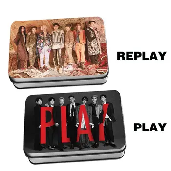 Kpop Super Junior Replay Album Polaroid Lomo Photo Card SJ Collective Photocard with Metal Box 40pcs
Kpop Super Junior Replay Album Polaroid Lomo Photo Card SJ Collective Photocard with Metal Box 40pcs