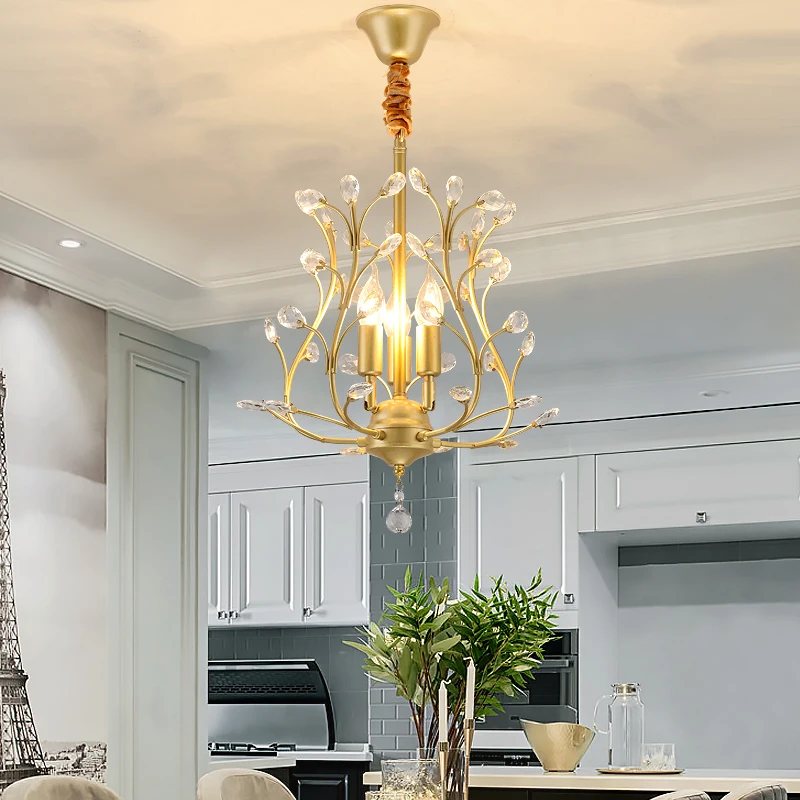 Crystal Luxury Lustre Modern Wrought Iron Chandelier Lighting for Dining Room Living Room Loft Home Lighting
Crystal Luxury Lustre Modern Wrought Iron Chandelier Lighting for Dining Room Living Room Loft Home Lighting