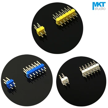 100Pcs 5 Color 2.54mm Pitch Double Row PTH Male Pin Header Strip For Arduino 2x16P 2x17P 2x18P 2x19P 2x20P
100Pcs 5 Color 2.54mm Pitch Double Row PTH Male Pin Header Strip For Arduino 2x16P 2x17P 2x18P 2x19P 2x20P
