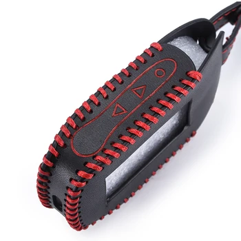 B92 Hand Sewn Leather Key Cases Cover with Keychain For StarLine B92 B62 B64 B95 Car Alarm Remote Control
B92 Hand Sewn Leather Key Cases Cover with Keychain For StarLine B92 B62 B64 B95 Car Alarm Remote Control