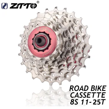 ZTTO Road Bike Flywheel 8-speed Cassette 11~25T Bicycle Sprocket Cycling Parts Compatible for 2400 2300 Claris Sunrace
ZTTO Road Bike Flywheel 8-speed Cassette 11~25T Bicycle Sprocket Cycling Parts Compatible for 2400 2300 Claris Sunrace