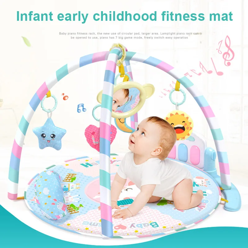 Baby Play Mat Kick Piano Keyboard Music Playing Flashing Mats Infant Exercise Education Rack Carpet FJ88
Baby Play Mat Kick Piano Keyboard Music Playing Flashing Mats Infant Exercise Education Rack Carpet FJ88