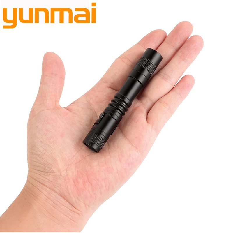 Yunmai 10W XP-G Q5 2000LM mini LED Flashlight Torch ZOOM Waterproof LED Zoomable Lanterna AAA Battery Led For camping
Yunmai 10W XP-G Q5 2000LM mini LED Flashlight Torch ZOOM Waterproof LED Zoomable Lanterna AAA Battery Led For camping