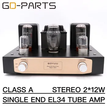 Class A Single End EL34 Vacuum Tube Amplifier Vintage Tube Integrated Amplifier Hifi Stereo Vintage Tube AMP 12W GOOD SOUND
Class A Single End EL34 Vacuum Tube Amplifier Vintage Tube Integrated Amplifier Hifi Stereo Vintage Tube AMP 12W GOOD SOUND