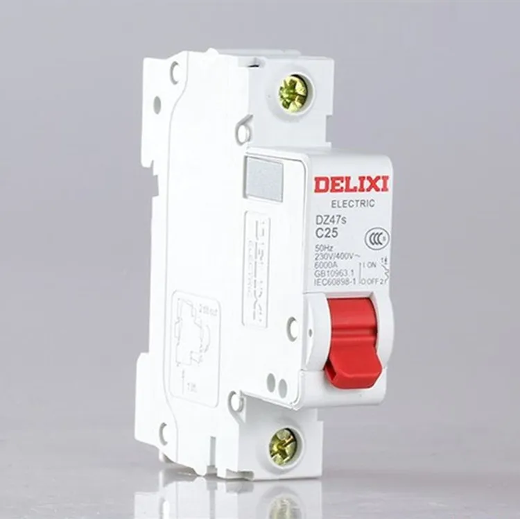 DZ47s-1P / 25Acurrent Circuit breaker with over current and Leakage protection, air break switch
DZ47s-1P / 25Acurrent Circuit breaker with over current and Leakage protection, air break switch