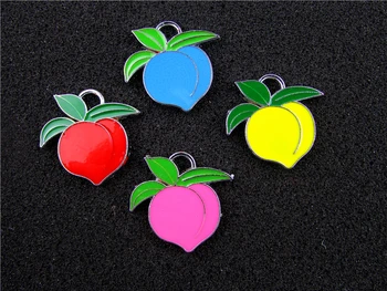 AE617 Mix Color 100Pcs Alloy Metal Enamel Peaches Charms Pendant 25x24mm bead bead
AE617 Mix Color 100Pcs Alloy Metal Enamel Peaches Charms Pendant 25x24mm bead bead