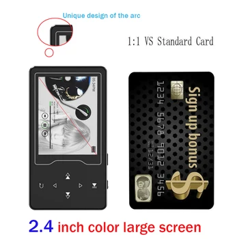 Portable HiFi C03 16GB Built-in Speaker Lossles Music player 2.4 in touch screen WMA / FLAC / WAV Hi-Fi Bluetooth4.2 MP4 player
Portable HiFi C03 16GB Built-in Speaker Lossles Music player 2.4 in touch screen WMA / FLAC / WAV Hi-Fi Bluetooth4.2 MP4 player
