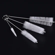 1 ensemble = 4 pièces (4 brosses à tabac à fumer) narguilé chicha brosses de nettoyage Tube à essai brosse nettoyant pour tuyau d'eau(China)