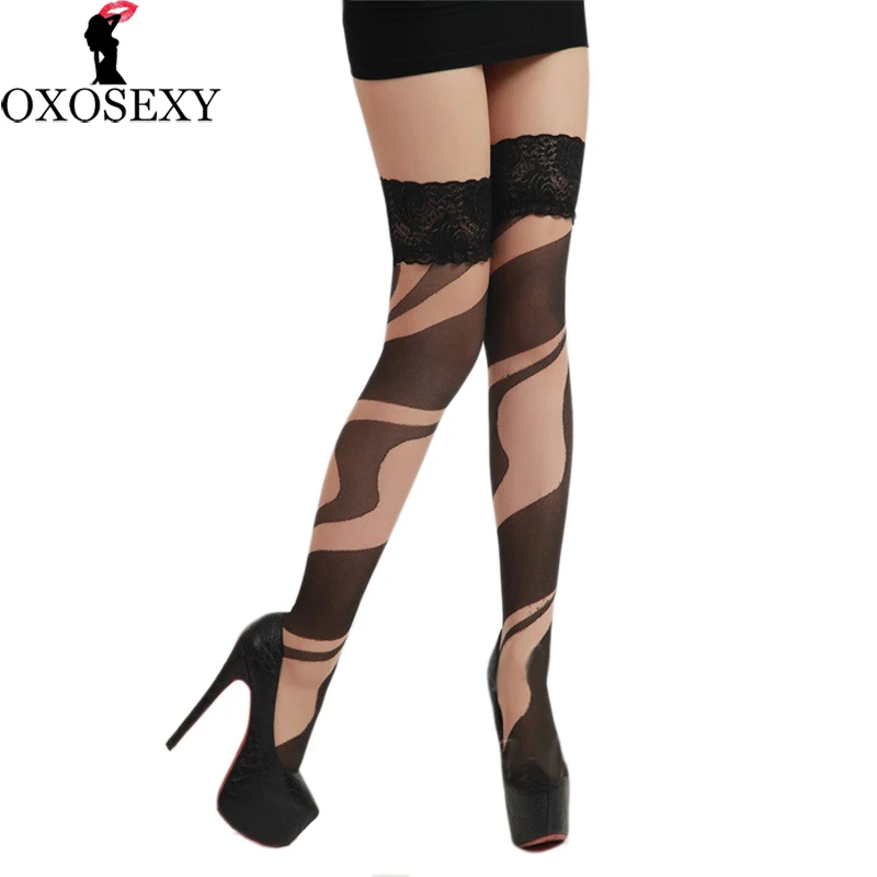 thin sexy stockings Silicone non-slip Women Knee-High Lace over the knee Female Sexy Stockings Thigh Long Stay Up Stockings 377
thin sexy stockings Silicone non-slip Women Knee-High Lace over the knee Female Sexy Stockings Thigh Long Stay Up Stockings 377