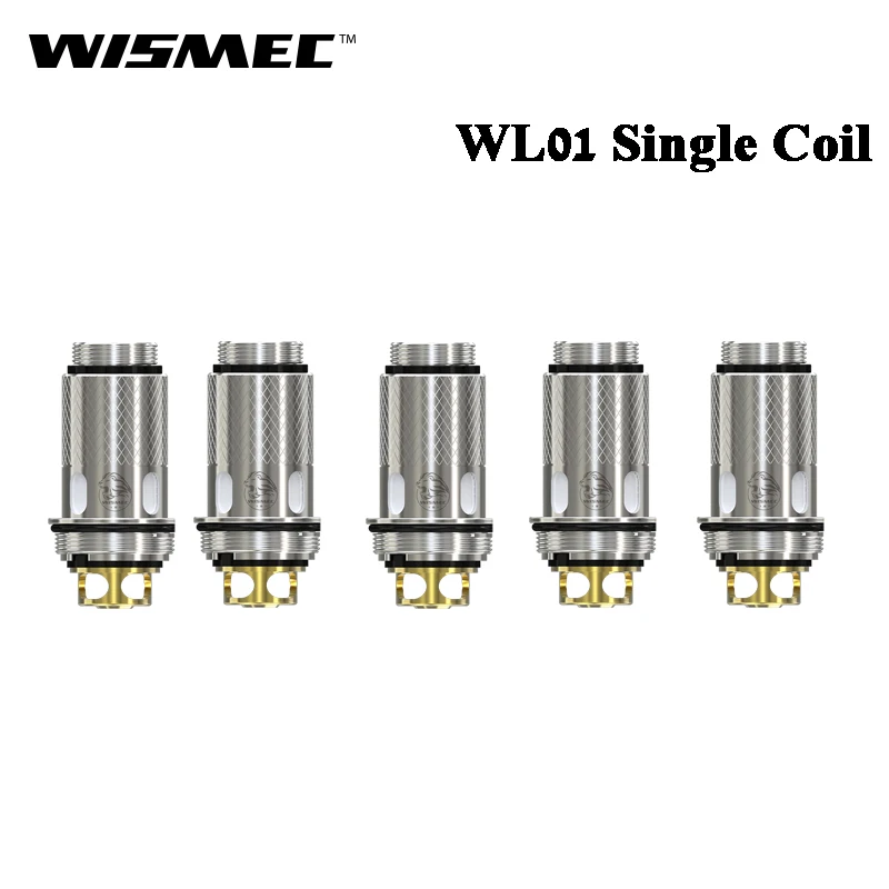 Original Wismec WL01 Single Coil 0.15ohm Replacement Head Evaporator For E Cigarette Wismec Column Tank Reuleaux Tinker Vape
Original Wismec WL01 Single Coil 0.15ohm Replacement Head Evaporator For E Cigarette Wismec Column Tank Reuleaux Tinker Vape