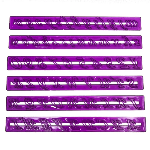 Number and Letters Fondant Frill Edge Straight Cutter for Cake Decorating Fondant Gum Paste Marzipan Craft Clays Cake Tools
Number and Letters Fondant Frill Edge Straight Cutter for Cake Decorating Fondant Gum Paste Marzipan Craft Clays Cake Tools
